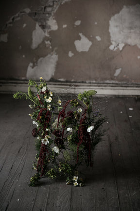floral fashion piece