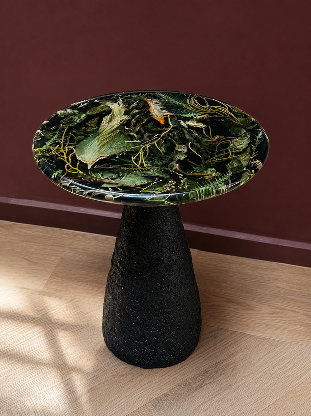 MESA LATERAL CÓNICA — REINO PROFUNDO / CONICAL SIDE TABLE — DEEP KINGDOM