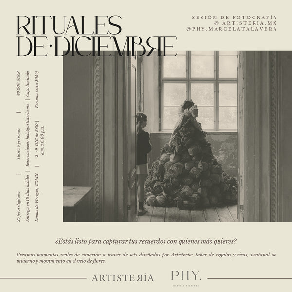 Sesión de Fotos Rituales de Diciembre- Colaboración PHY.