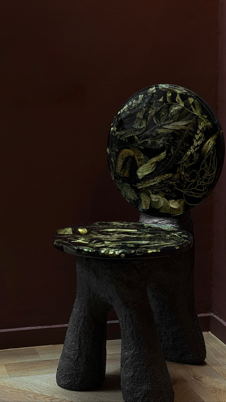 SILLA ORGÁNICA — REINO PROFUNDO / ORGANIC CHAIR — DEEP KINGDOM