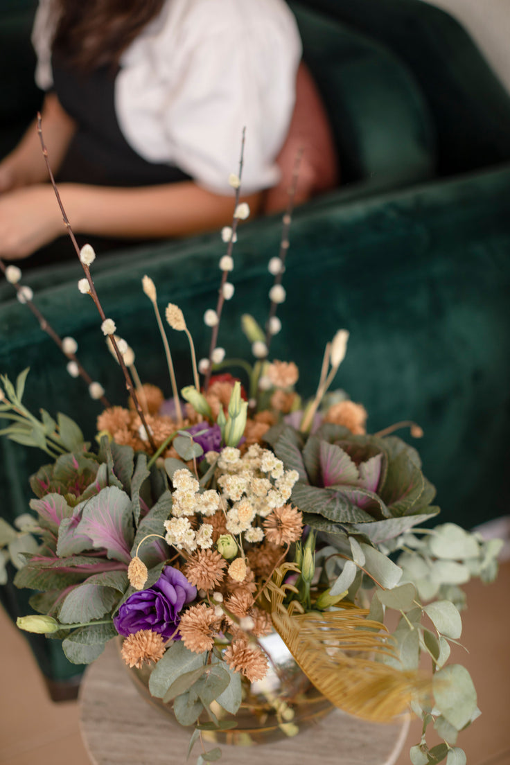 Tu Espacio con Flores: 3 Arreglos en ramos para decora tus espacios con follajes y toque de flor.