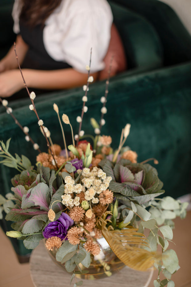Tu Espacio con Flores: 3 Arreglos en ramos para decora tus espacios con follajes y toque de flor.